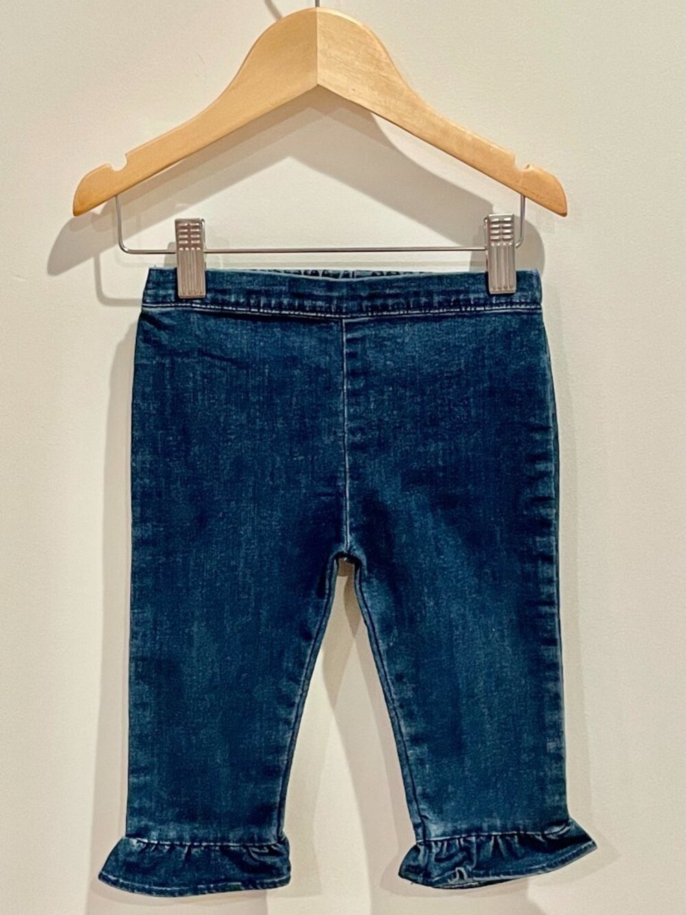 Janie and Jack Ruffle Cuff Jeans - 12-18 mo.